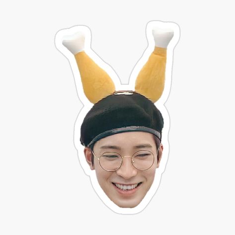 Get my art printed on awesome products. Support me at Redbubble #RBandME: https://www.redbubble.com/i/sticker/SEVENTEEN-Wonwoo-Chicken-Sticker-by-earlgrye/67896665.JCQM3?asc=u Wonwoo Sticker, Seventeen Stickers, Svt Stickers, Chicken Sticker, Album Kpop, Kpop Stickers, Scrapbook Printing, Redbubble Stickers, Seventeen Wonwoo