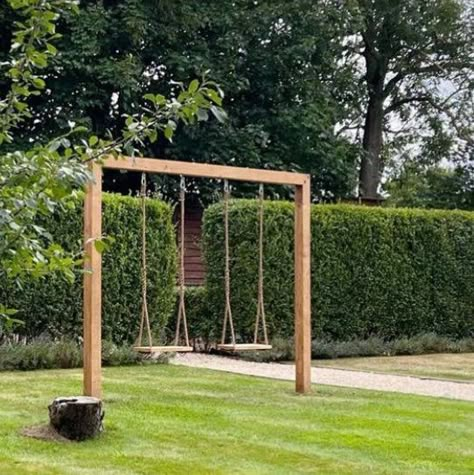 False Casa Club, Pergola Diy, Backyard Swings, Pergola Swing, Manly Man, Wooden Swing, Pergola Canopy, Wooden Pergola, Backyard Pergola