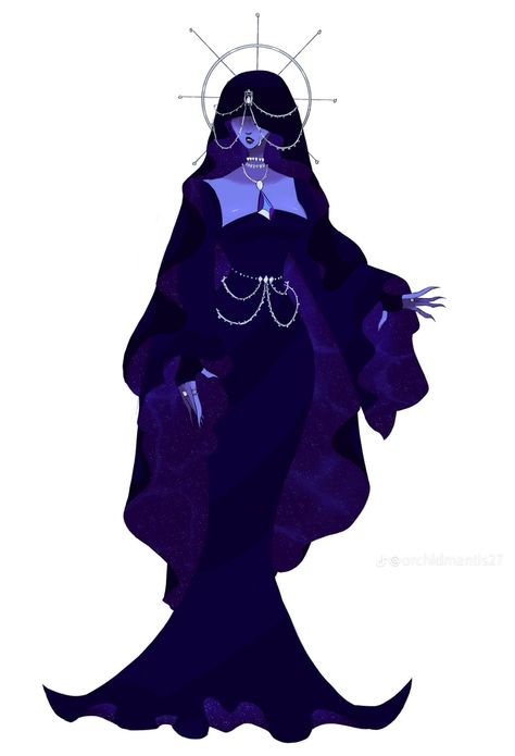 Deity Pose Reference, Celestial Dress Drawing, Alien Clothing Concept Art, Alien Oc Design, Celestial Oc, Celestial Character Design, Humanoid Alien, Oc Concept, Steven Universe Oc