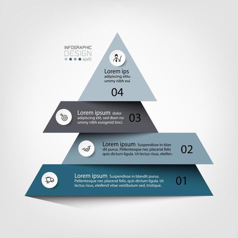 Pyramid shape 4 step infographic Step Infographic, Ppt Free, Creative Post, Chart Infographic, Pyramid Shape, Design Posters, Chart Design, Logo Banners, Cityscape Photos