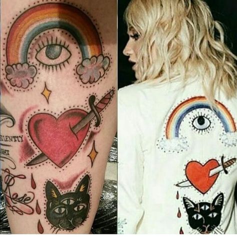 34.5k Likes, 200 Comments - Kesha (@iiswhoiis) on Instagram: “omg beautiful. that was such a special performance for me.  it was like the world finally saw me…” Kesha Tattoo Ideas, Kesha Tattoo, Kesha Rainbow, Alessandro Michele Gucci, Rainbow Tattoo, Kesha Rose, Rainbow Tattoos, Rainbow Bright, Ink Master