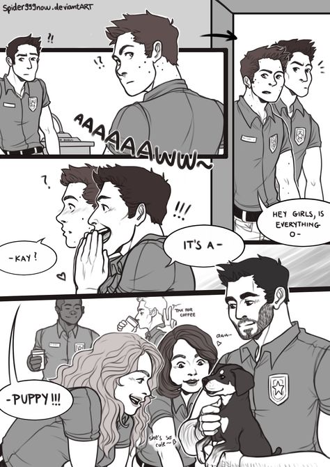 DEAR LORD- I FINALLY FINISHED IT *happy crying* Talia’s origin story :3 how derek found her (for my sterek Cop!AU) HOPE YOU LIKE IT <3 (comics are hard :’D!!) Wolf Ships, Teen Wolf Fanart, Teen Wolf Derek Hale, Happy Crying, Wolf Fanart, Derek X Stiles, Deadly Females, Sterek Fanart, Wolf Team