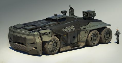 Book Drive, Scott Robertson, Future Tank, Armored Vehicle, Concept Vehicles, Concept Art World, Concept Ships, Army Vehicles, Futuristic Cars