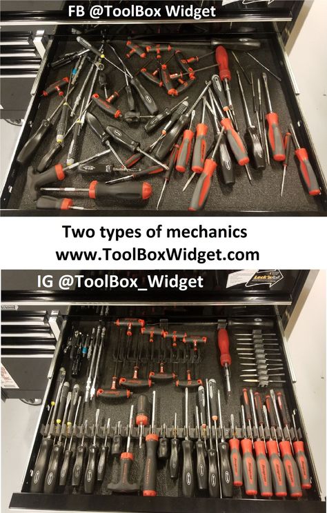 This drawer took less than 5 minutes to setup with the ToolBox Widget.  Add your email to www.ToolBoxWidget.com for discounts and updates, launch end of March 2018. Veteran Owned, please help us Share  #ToolBoxWidget #Veteranownedbusiness #veteranbusiness #snapon #snapontools #matco #matcotools #gearwrench #craftsmantools #dewalttools #milwaukeetools #wrenchwednesday #toolboxtuesday #wrenches #sockets #pliers #toolbox #topdrawertuesday #dieseltech #toolorganization #automechanic Mechanic Tool Box Toolbox Widget, Toolbox Organization Ideas, Shop Tool Boxes, Toolbox Organization, Tool Box Cabinet, Garage Hacks, Van Shelving, Tool Box Diy, Garage Tool Organization