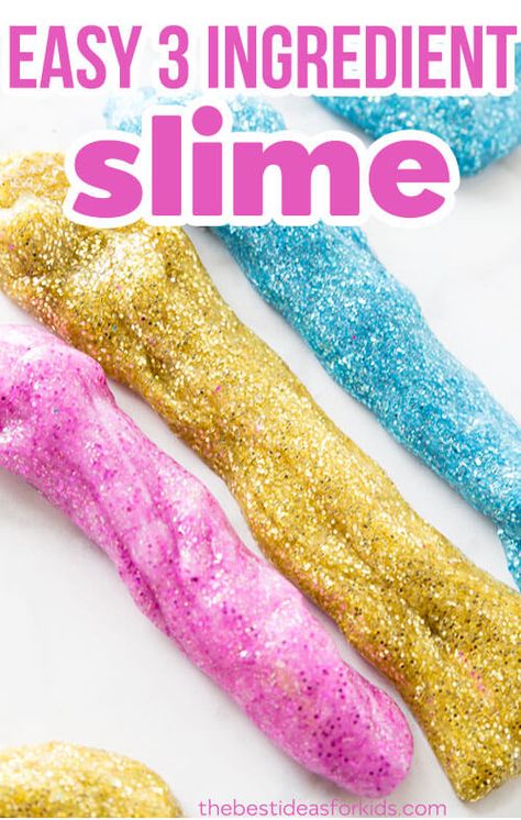 How to Make Slime With Contact Solution - The Best Ideas for Kids Slime With Contact Solution, How To Make Oobleck, Slime Easy, Unicorn Slime, Fluffy Slime Recipe, Slime Ingredients, Slime Birthday, Contact Solution, Slime Time