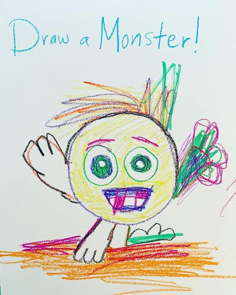 50 Drawing Prompts your Preschoolers will LOVE! ⋆ The Hollydog Blog Drawing Prompts, Drawing Prompt, Funny Drawings, Get Creative, Art Therapy, After School, Crayon, Markers, Preschool