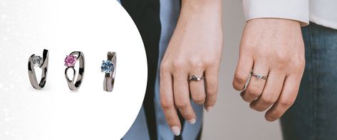 Looking for some sparkle? Choose from solitaire or tension settings, expertly crafted to suite your specifications. Select from a wide variety of natural, high-quality, gemstones that are available in a range of colors.