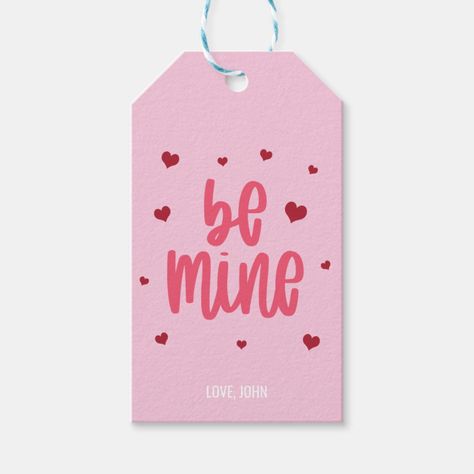 Gift Tag Template, Valentine Coloring, Tag Template, Valentine Fun, Be Mine, Diy Business, Gift Tag, Gift Wrapping Supplies, Hat Crafts