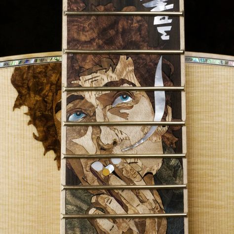 Acoustic Guitar Art, Build Your Own Guitar, Guitar Inlay, Art Guitar, Acoustic Guitar Music, Guitar Ideas, Guitar Painting, Guitar Building, Guitar Art