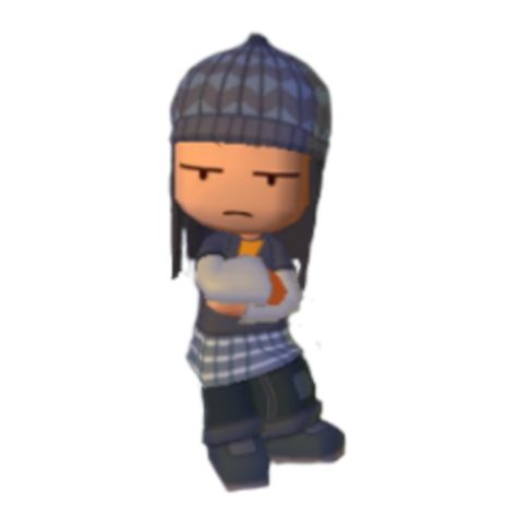 Mii Characters Pfp, Cute Mii Characters, Mii Ideas, Mii Characters Aesthetic, Mii Characters, 헬로키티 배경화면, A Cartoon Character, Low Poly Art, A Cartoon