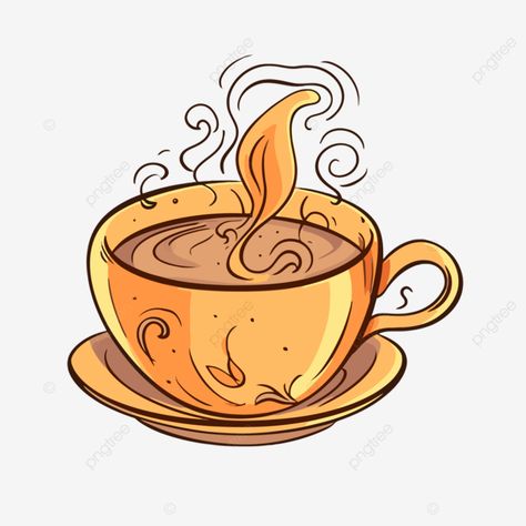 tea cup clipart hot coffee tea in a cup illustration cartoon vector Tea Clipart, Coffee Clipart, Bullet Journel, Hot Tea, Cartoon Clip Art, Business Flyer, Free Png, Cellphone Wallpaper, Hot Coffee