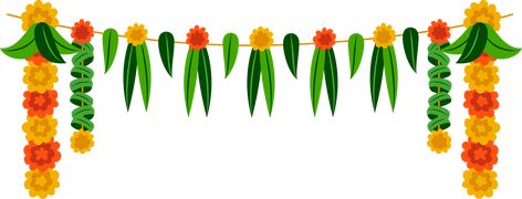 Realistic ugadi garland Free Vector Thoranam Designs Png, Thoranam Designs, Shraddhanjali Banner, Wedding Card Format, Indian Invitation Cards, Pencil Drawings Of Flowers, Flower Png Images, Wedding Card Frames, Bullet Journal Font