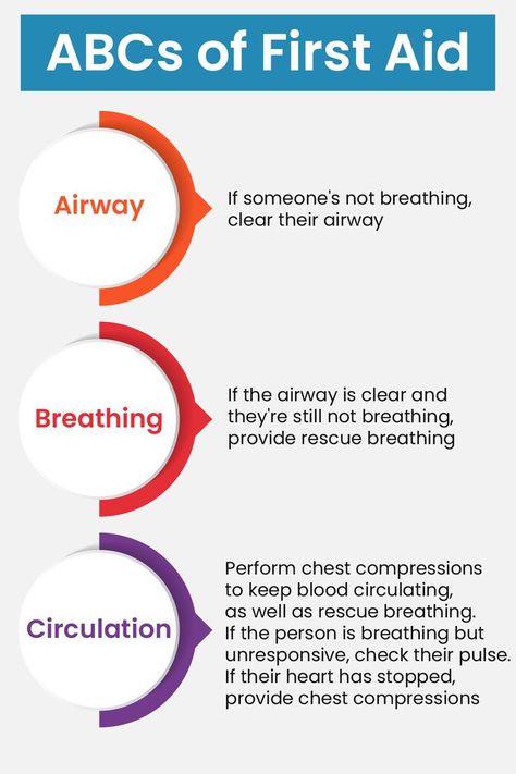 When someone is unconscious, or unresponsive, a basic principle of first aid is ABC: First Aid Procedures, First Aid Tips, Basic First Aid, Horse Care Tips, Medical Emergency, Doctors Note, College Advice, Emergency Nursing, Emergency Care