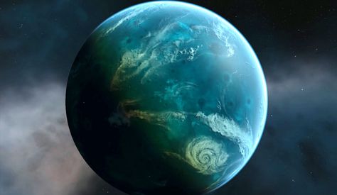 Ocean worlds: Study suggests most habitable planets may lack dry land Exoplanet Landscape, Planet Concept, Ocean Planet, Alien Words, Water Planet, Planets And Moons, Planet Design, Substance Designer, Planets Art