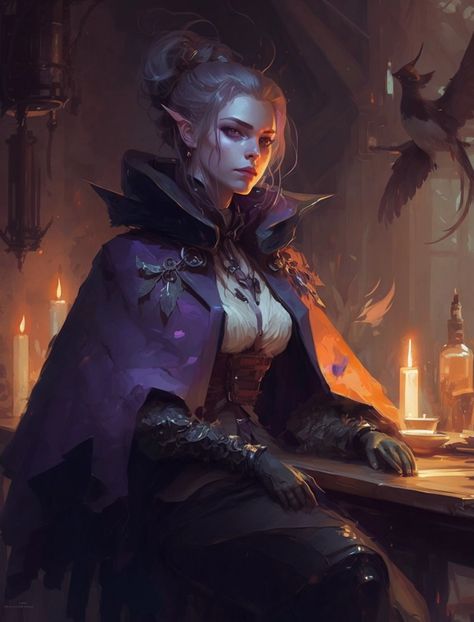 Dnd Evil Sorcerer, Half Elf Sorcerer Female, Elf Wizard Female Dnd, Elf Mage Female, Dnd Sorcerer Art, Female Elf Wizard, Bg3 Character, Dnd Sorcerer, Elf Wizard