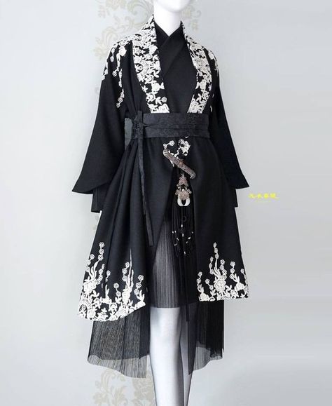 Mode Kimono, Fantasy Dress, Japanese Outfits, Fantasy Fashion, Cosplay Outfits, Lolita Fashion, Costume Design, Asian Fashion, Traditional Dresses