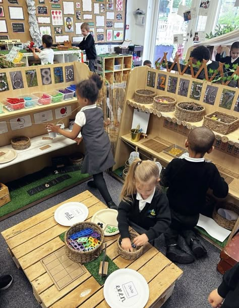 Year 1 Classroom Layout, Reggio Resources, Curiosity Approach Eyfs, Classroom Layout Ideas, Reggio Art, Classroom Stations, Classroom Areas, Sustainability Activities, Maths Eyfs