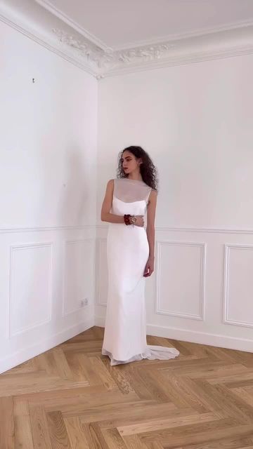 Lola Varma on Instagram: "Lola Varma Paola Gown. Seen here on Emerson & HMU @brittanymasonmakeup   . . . . . . #lolavarma #bride #weddingdress #minimalbride #chicbride #weddinginspiration #modernbride #stylishbride #enganged #vogueparis #bridetobe #modernbride #coolbride #silkgarment #minimal #australianbride #melbournebride #voguebride #wedding #modernwedding #parisbride" Lola Varma, Vogue Bride, Australian Brides, Bridesmaid Hair Makeup, Chic Brides, Vogue Paris, Modern Bride, Bridesmaid Hair, Wedding Modern