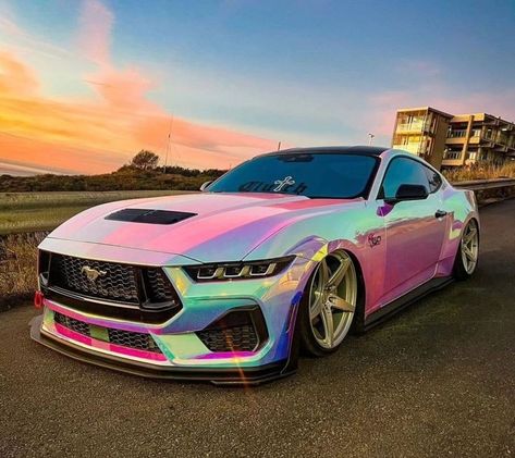 Setting strong boundaries and being selective with my energy was truly a game changer. #chrome #mustang #fordmustang Pink Mustang, Car Stripes, New Luxury Cars, Ford Mustang Car, Pimped Out Cars, Girly Car, My Energy, Street Racing Cars, Porsche Carrera