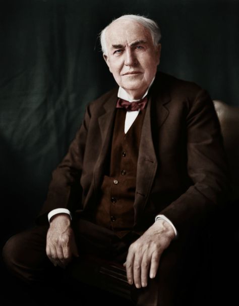 Thomas Edison Thomas Edison Quotes, Edison Quotes, Thomas Alva Edison, History Of Ethiopia, Alva Edison, Black And White People, Deer Photos, Creepy Houses, Art Photography Portrait