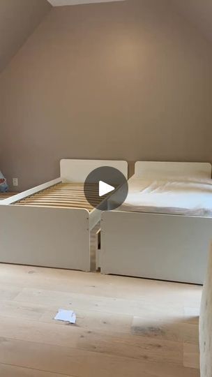 2.5K views · 27 reactions | King size bed that secretly sleeps four🙌 (trundle bed is ikea SLÄKT) #ikeahack #guestbedroom #trundlebed | Champagne Chaos Släkt Bed Ikea, Bed Ikea, Ikea Bed, Trundle Bed, King Size Bed, Ikea Hack, Guest Bedroom, King Size, Home Sweet Home