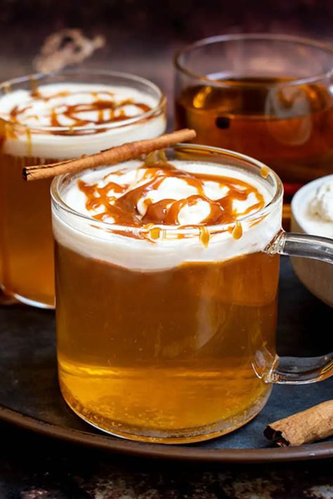 Fall Tea Time, Apple Cider Aesthetic, Cider Aesthetic, Apple Cider Recipes, 2024 Icon, Autumn Drinks, Maple Whipped Cream, Caramel Apple Cider, Fall Moodboard