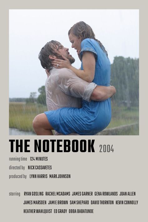 The Notebook Movie Poster Iconic Movie Posters, Movie Card, Film Posters Minimalist, Minimalist Posters, Music Poster Design, Minimalist Movie Poster, Film Posters Vintage, Movie Poster Wall, Minimal Movie Posters