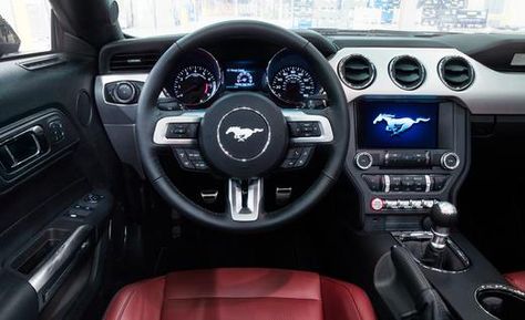 2015 Ford Mustang: In-Depth with the Team that Made It Happen - Photo Gallery of Feature from Car and Driver - Car Images Ford Mustang Interior, Ford Mustang 2016, 2015 Mustang Gt, Mustang Interior, Audi Car, 2017 Ford Mustang, Ford Mustang Convertible, Audi A3 Sportback, Audi S3