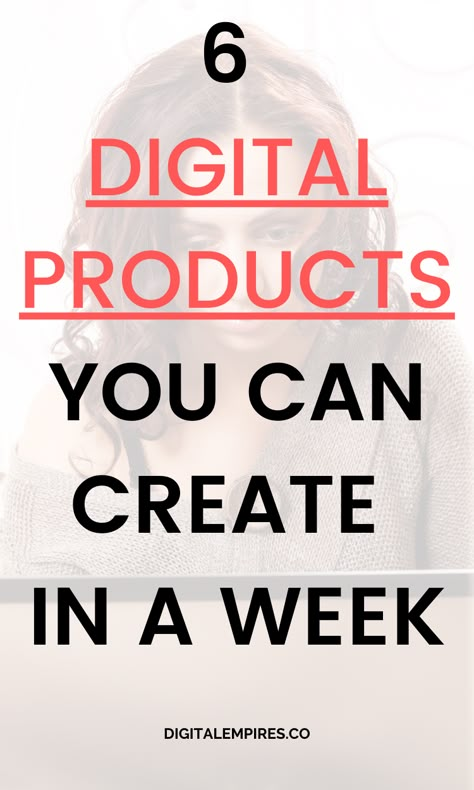 Looking to create your own digital products to sell? These 6 digital product ideas you can make in a week for free and start making passive income already! Includes information on how to price the products and how to sell them. Read more to check out all the ideas! #bestdigitalproducts #passiveincomeideas #howtocreatedigitalproducts #digitalproductstosell Passive Income Quotes, Passive Income Ideas For Beginners, Extra Income Online, Side Hustle Passive Income, Extra Income Ideas, Passive Income Business, Digital Products To Sell, Creating Passive Income, Selling Digital Products