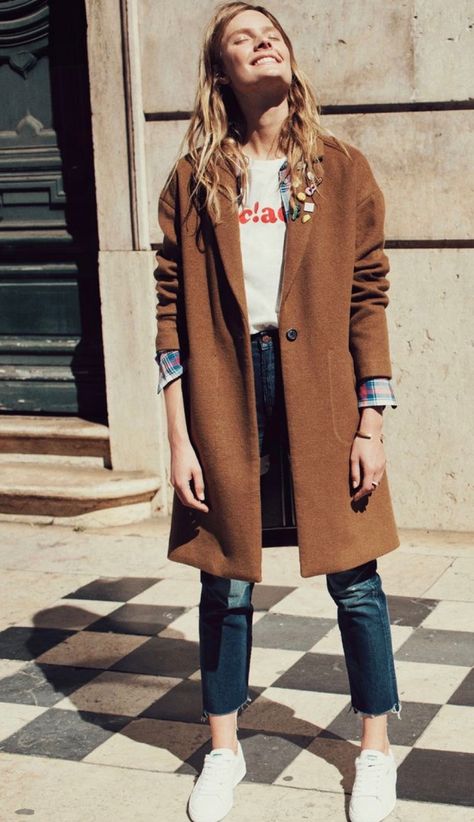 Fall 2016 Outfits, Madewell Fall, Winter Mode, Looks Street Style, Outfit Trends, Fall Collection, Looks Style, Mode Inspiration, Coat Fashion