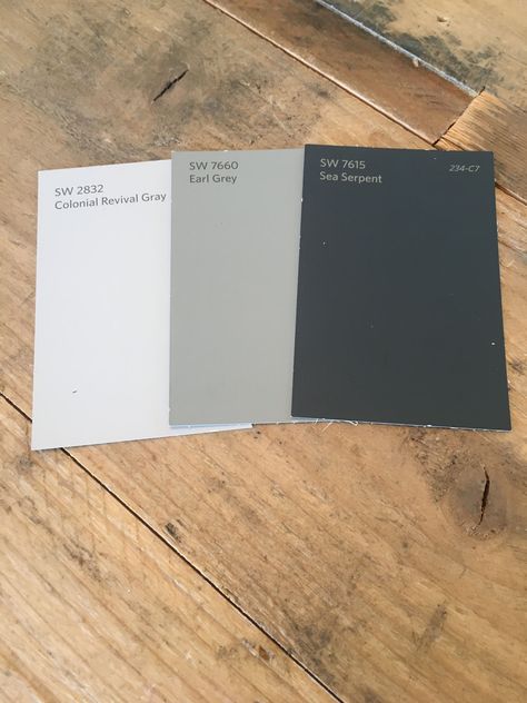 Cool Farmhouse Paint Colors, Grey Wall Outdoor, Grey Outdoor House Paint, Exterior Grey Paint Colors For House, Earl Grey Paint, Modern Grey House Exterior, Grey Exterior House, Grey House Exterior, Grey Home Exterior