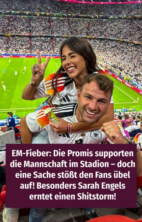 Auch die Promis sind wegen der EM 2024 so richtig im Fußballfieber! Und nicht wenige Stars zeigen sich auch beim Eröffnungsspiel im Stadion! Doch viele Fans sind nun sauer und teilen ihren Frust auch offen mit. Besonders Sängerin Sarah Engels und ihr Mann Julian kriegen hier ihr Fett weg. Es kommt sogar zu einem regelrechten Shistorm! Star Wars, Stars