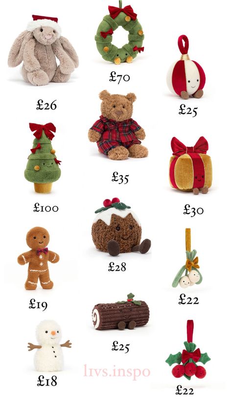 Jelly Cats Christmas, Christmas Jelly Cat, Jelly Cat Christmas, Christmas Jelly Cats, Xmas Jellycat, Jellycat Christmas, Christmas Jellycat, Fluffy Stuffed Animals, Burr Basket