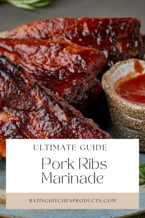 Craving mouth-watering, fall-off-the-bone pork ribs? Look no further! We've got the inside scoop on the perfect pork ribs marinade, from classic BBQ flavors to exotic blends that'll take your taste buds on a tantalizing journey. Get ready to elevate your ribs game to the next level. Country Style Pork Rib Marinade, Marinades For Pork Ribs, Pork Rib Marinade Recipes Grilling, Country Style Pork Ribs Marinade, Marinade For Ribs Overnight, Pork Rib Marinade Recipe Overnight, Pork Ribs Brine Recipe, Pork Ribs Marinade Recipes, Marinade For Pork Ribs