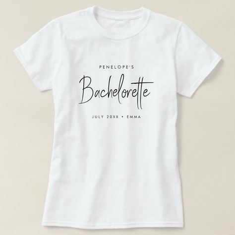 Motivational Shirts, Bridesmaid Tshirts, Ornamental Design, Dont Stop Believing, Bachelorette Tshirts, Womens Workout, Minimalist Gifts, Kids Stationery, Clothing Labels