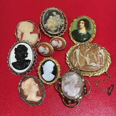 ANTIQUE VINTAGE SHELL CAMEO AND COSTUME FAUX CAMEO JOB LOT | eBay Brooch Aesthetic, Hazel Levesque, Vintage Cameo, Carved Shell, Cameo Brooch, Brooch Jewelry, Vintage Brooch, Vintage Brooches, Antique Jewelry