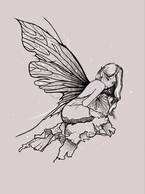 Drawing of winter fairy Fairy Drawing, Earth Fairy, Fairy Drawings, Alternate Worlds, Snow Fairy, Winter Fairy, Art Class, Artsy Fartsy, Fantasy World