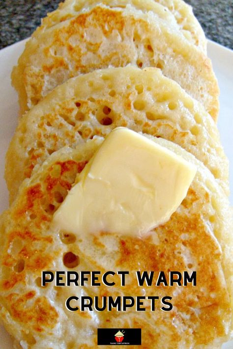 English Crumpets, Homemade Crumpets, Crumpet Recipe, English Scones, Welsh Recipes, Eggs And Bacon, Beer Battered Fish, Cooking Homemade, Beer Batter