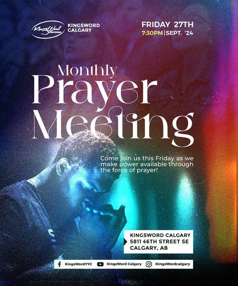 Prayer meeting flyer design #prayer #prayermeeting #flyer #flyerdesign #flyerdesigns #adobe #photoshop #lightroom Prayer Meeting Flyer Design, Meeting Flyer Design, Prayer Flyer Design, Prayer Meeting, Church Events, Animation Background, Adobe Photoshop Lightroom, Photoshop Lightroom, Design Concept