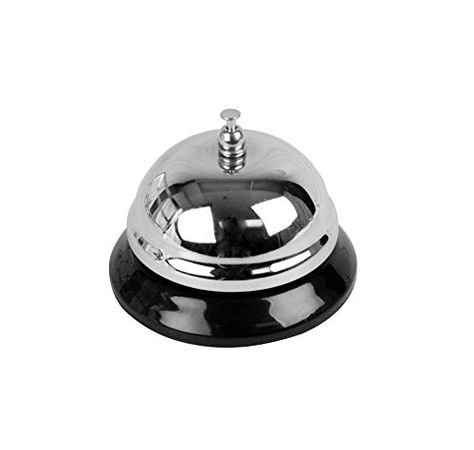 Excellant SLBELL001 Table Bell *** Click on the image for additional details. Steel Restaurant, Folding Computer Desk, Call Bell, Random Objects, Plain Background, Stainless Steel Table, Table Service, Color Boards, Sam's Club