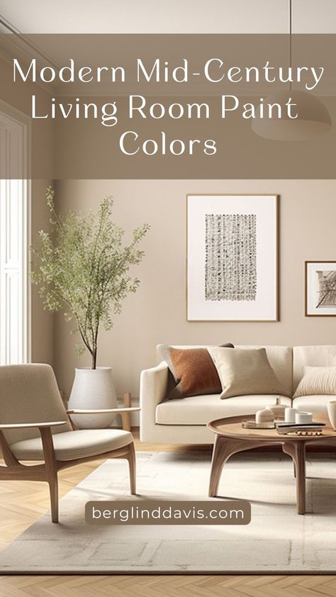 🎨 "Modern Mid-Century Living Room Paint Colors: A Fresh Take!" Explore the iconic colors of mid-century design in a modern context. From playful pastels to vibrant hues, find inspiration for your living room. 🛋️ #MidCenturyModern #LivingRoomColors Mcm Living Room Paint Colors, Mid Century Modern Living Room Paint Colors, Mid Century Modern White Paint Colors, Mid Century Farmhouse Living Room, Mid Century Modern Living Room Paint, Mid Century Modern Interior Paint Colors, Mid Century Modern Living Room Inspiration, Scandi Mid Century Modern, Mid Century Modern Wall Colors