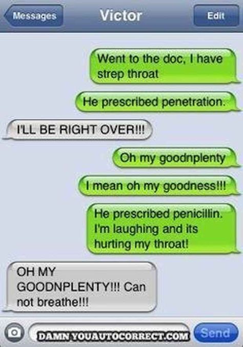 The 30 Most Unfortunate Autocorrect Fails Of All Time | The 30 Most Unfortunate Autocorrect Fails Of All Time Best Autocorrect Fails, Autocorrect Funny, Damn Autocorrect, Wrong Number Texts, Auto Correct, Autocorrect Fails, Text Fails, It Hurts Me, Can't Stop Laughing