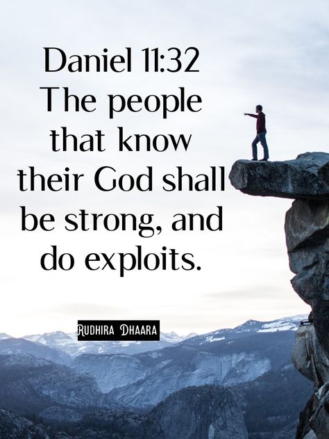 Daniel 11: 32 Daniel 11:32, Book Of Daniel, Special Friend Quotes, Deep Core, Bible Quotes Images, Words Wallpaper, Core Beliefs, Friend Quotes, Bible Prayers