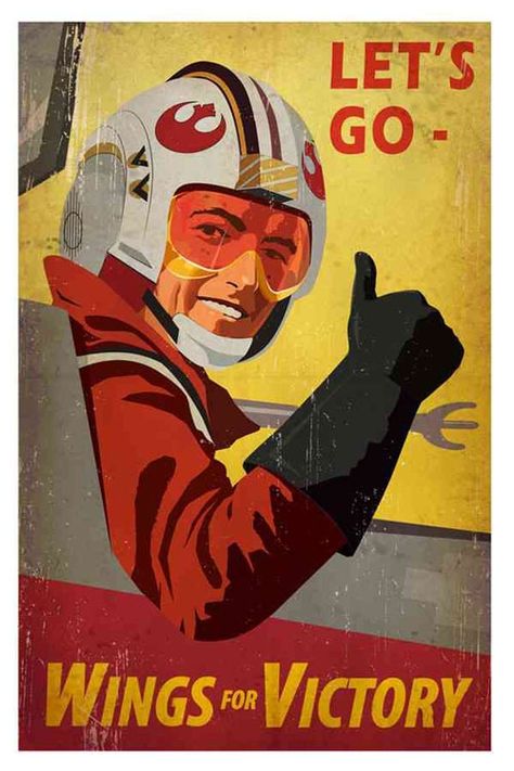 WWII Propaganda style Star Wars posters - Imgur Star Wars Propaganda, Wwii Propaganda, Propaganda Art, Star Wars Love, Heroic Fantasy, The Old Republic, Geek Art, X Wing, Star Wars Party