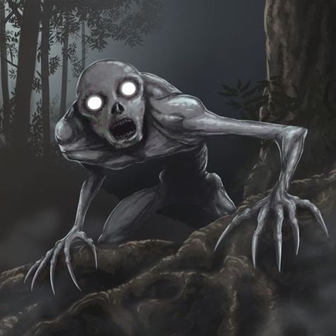 More Bizarre Encounters with Creepy Pale Crawler Humanoids | Mysterious Universe Skinwalker Drawing, The Rake Creature, Skin Walker, Creepy Creatures, Mysterious Universe, The Rake, Humanoid Creatures, Walker Art, Creepypasta Characters