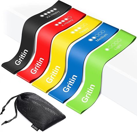 GritinResistance #Gritin #ResistanceBands, #Resistance #Bands,[Set #Bands, #[Setof #[Set #of5] #of #5]Skin-Friendly #5] #Skin-FriendlyResistance #Skin-Friendly #ResistanceFitness #Resistance #FitnessExercise #Fitness #ExerciseLoop #Exercise #LoopBands #Loop #Bandswith #Bands #with5 #with #5Different #5 #DifferentResistance #Different #ResistanceLevel... #Resistance #Level... Fitness Bands, Home Gym Yoga, Leg Curl, Resistance Band Set, Resistance Workout, Loop Bands, Yoga Equipment, Stretch Band, Resistance Training