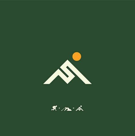 Hill Logo Design, Japanese Logo Design Inspiration, Mountain Logo Minimalist, Logo Montagne, Logo Sketch Design, Mountain Icon, Hiking Logo, Hill Logo, Tourism Logo