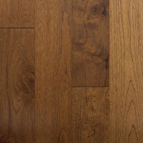 Green Leaf by Mullican Flooring 5-in Worn Bark Hickory Engineered Hardwood Flooring (28-sq ft) Hickory Hardwood Flooring, Hickory Wood Floors, Wood Floor Colors, Hickory Hardwood Floors, Solid Hardwood Flooring, Real Hardwood Floors, Floating Floor, Hickory Wood, Engineered Flooring