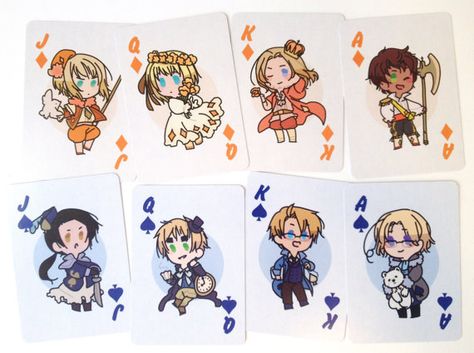 Cardverse Hetalia, Hetalia Cardverse, Card Back Design, Ghost Blade, Character Relationships, Arthur Kirkland, Hetalia England, Deck Of Playing Cards, Hetalia Characters