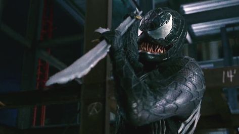 Venom From Spider-Man 3 Venom Spiderman 3, Spiderman Sam Raimi, Eddie Brock Venom, Spider Man Trilogy, Spiderverse Spiderman, Symbiote Spiderman, Venom Spiderman, Spiderman Venom, Spider Man 3